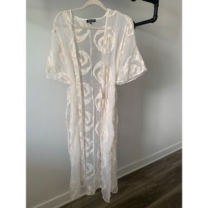 Long boho kimono